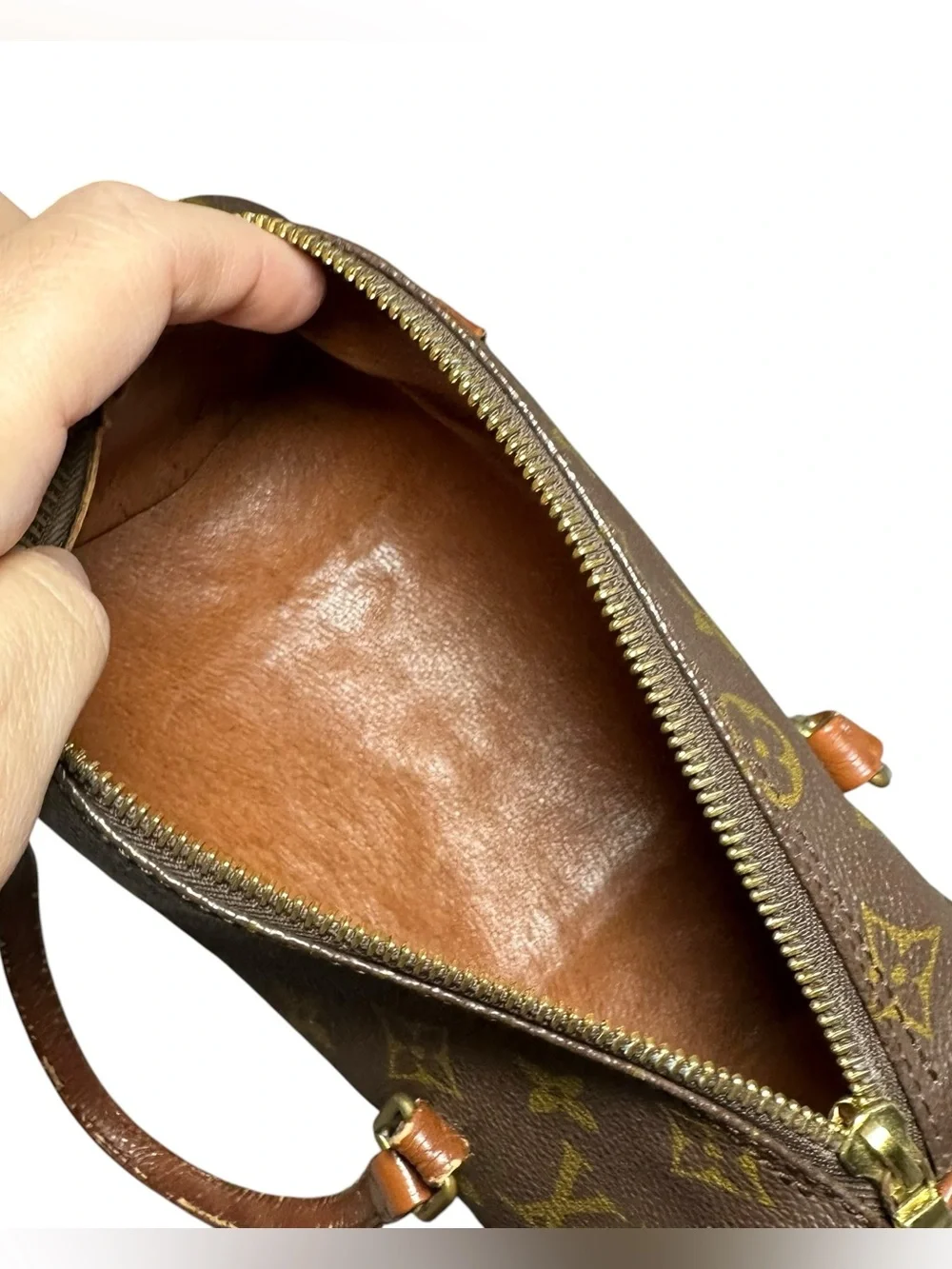 Louis Vuitton Monogram Leather Papillon 22 Mini Nano Bag